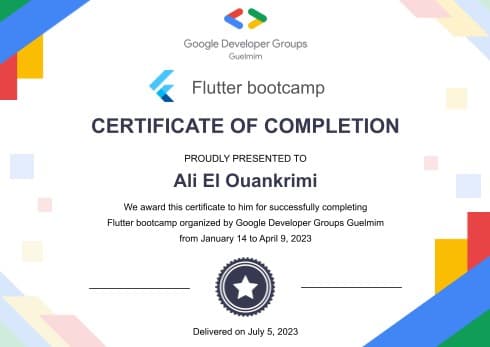 Flutter Bootcamp